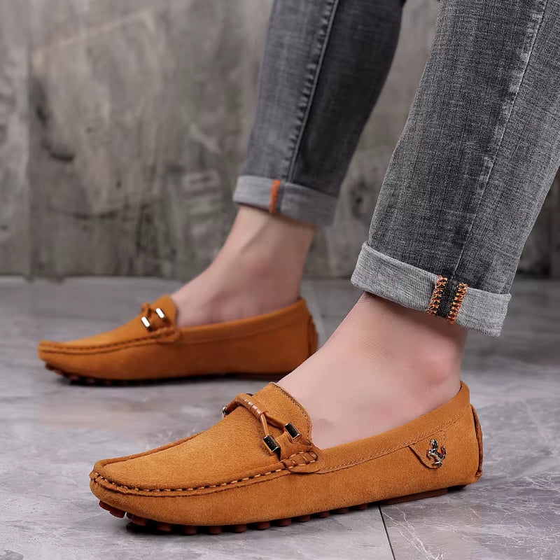 Shoes Mens Size 37-48 Luxury Man Loafers Soft Hot Sell Moccasins High Quality Shoes Casual Driving Flats Penny Male Shoes